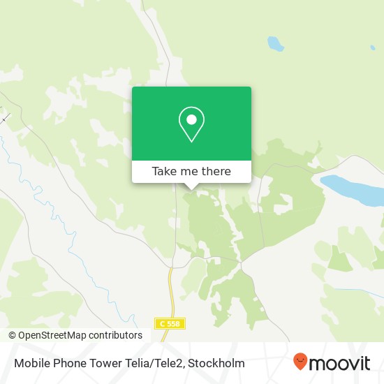 Mobile Phone Tower Telia/Tele2 map