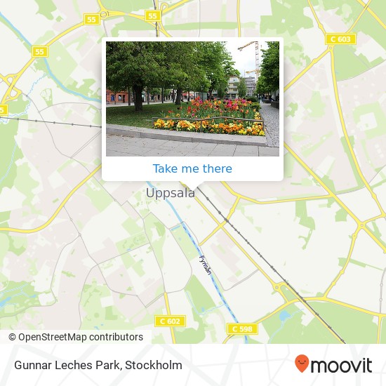 Gunnar Leches Park map