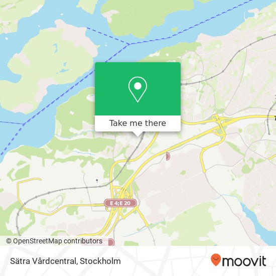 Sätra Vårdcentral map