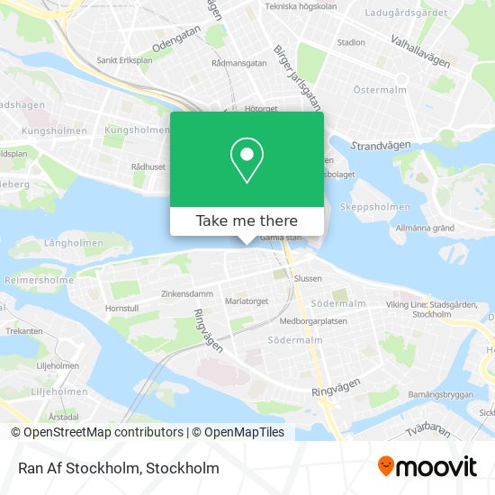 Ran Af Stockholm map