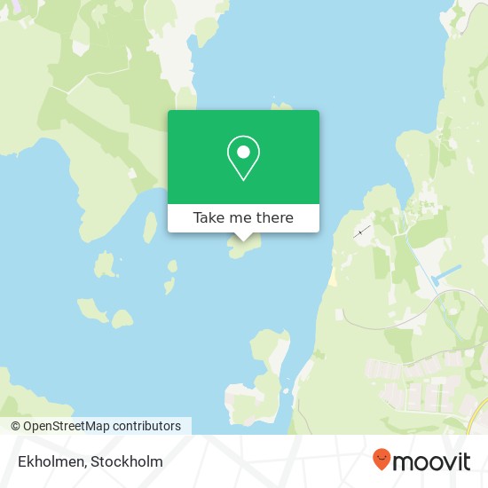 Ekholmen map