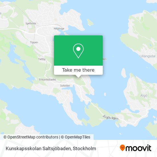 Kunskapsskolan Saltsjöbaden map