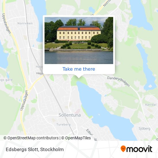 Edsbergs Slott map