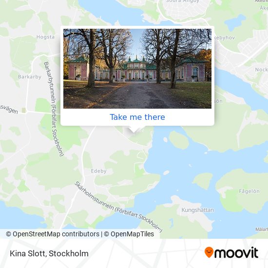 Kina Slott map