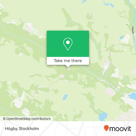 Högby map