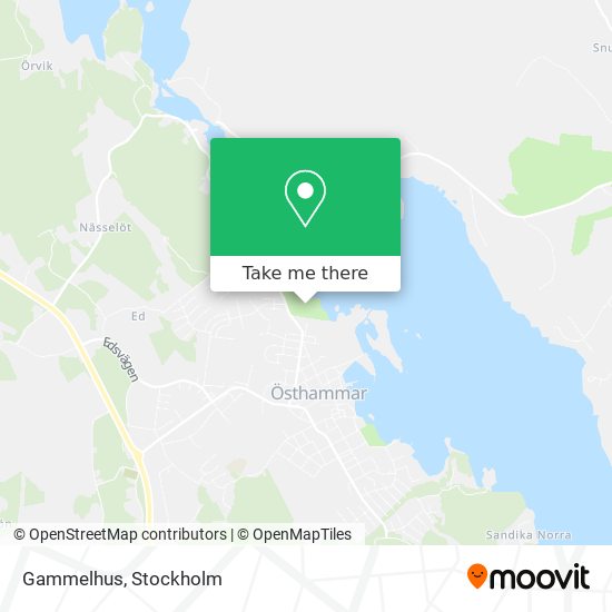 Gammelhus map