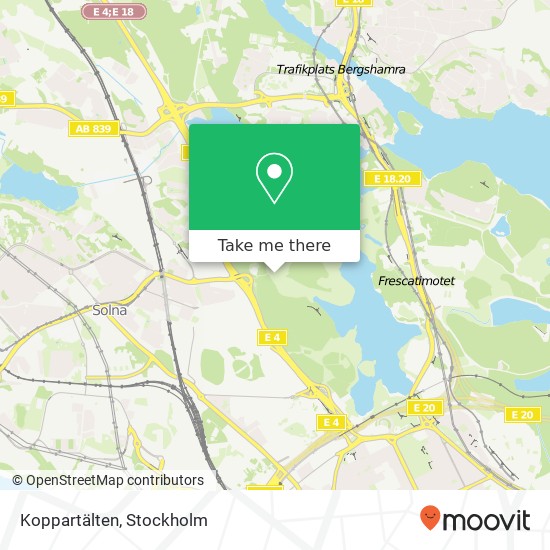 Koppartälten map