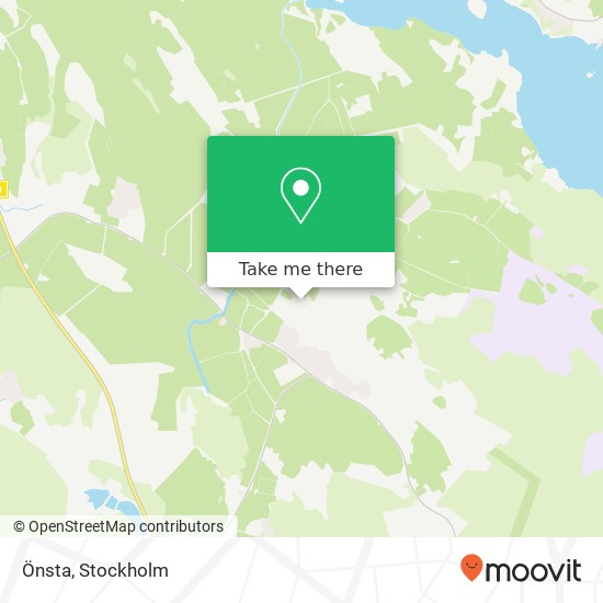 Önsta map