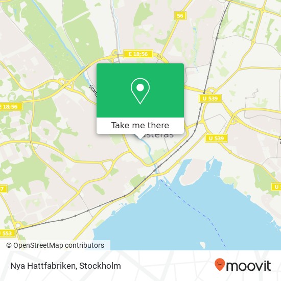 Nya Hattfabriken map