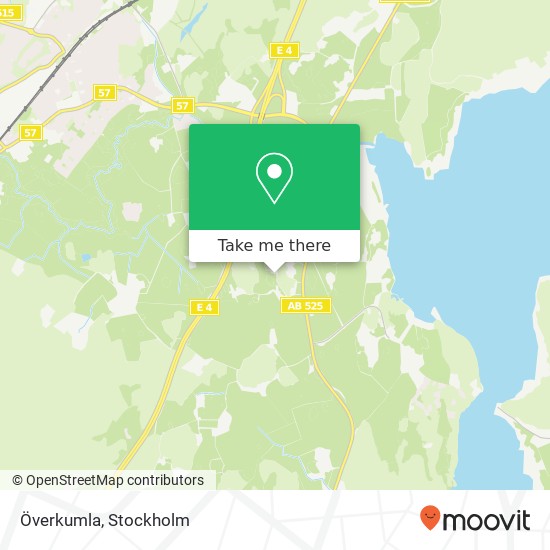 Överkumla map