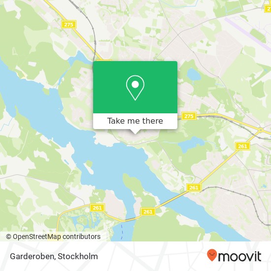 Garderoben map