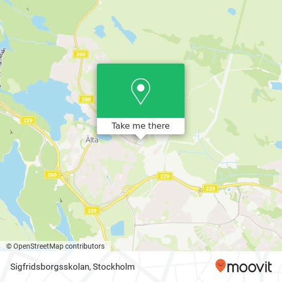 Sigfridsborgsskolan map