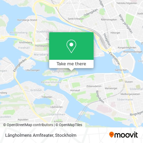 Långholmens Amfiteater map
