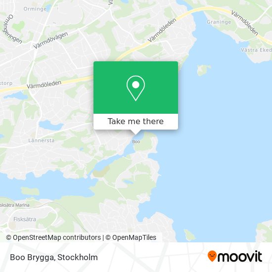 Boo Brygga map