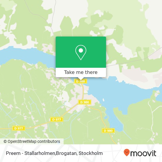 Preem - Stallarholmen,Brogatan map