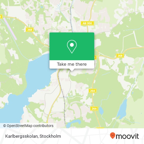 Karlbergsskolan map