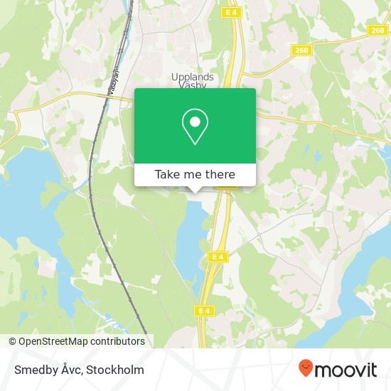 Smedby Åvc map