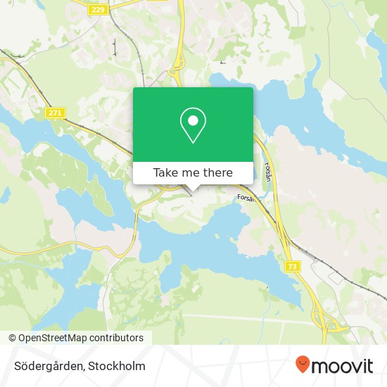 Södergården map