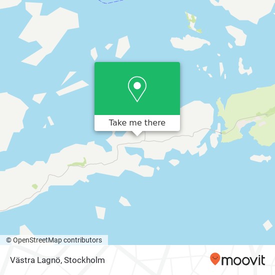 Västra Lagnö map