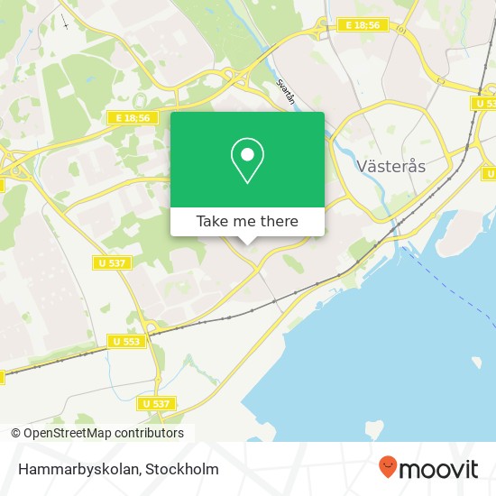 Hammarbyskolan map