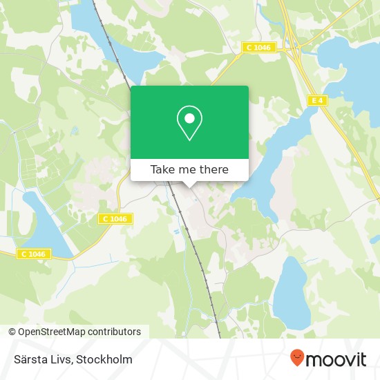 Särsta Livs map