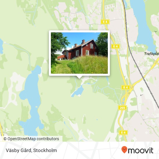 Väsby Gård map