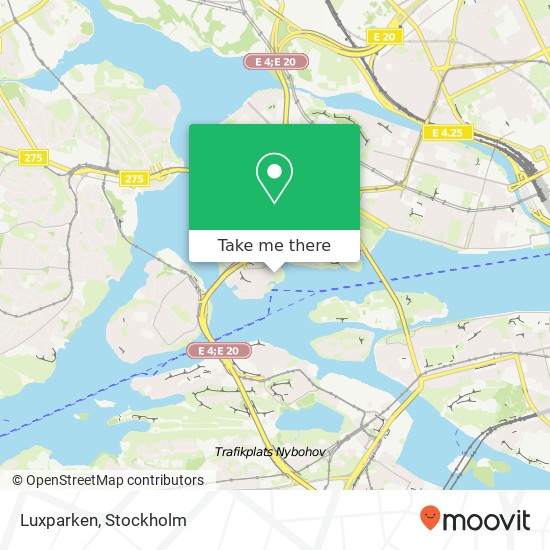 Luxparken map