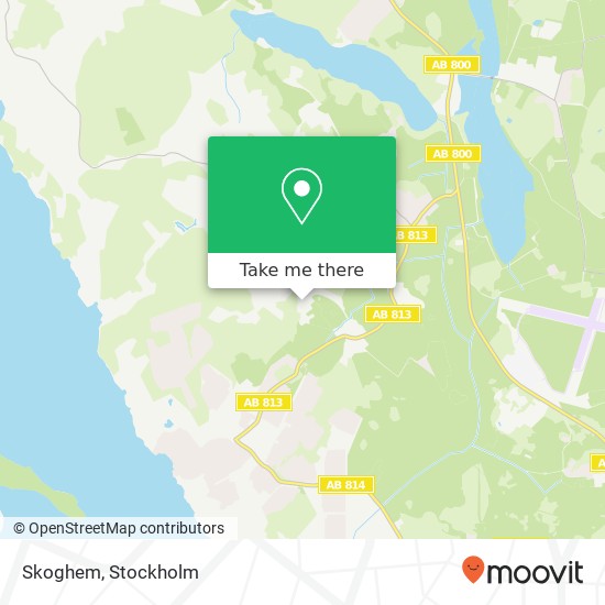 Skoghem map