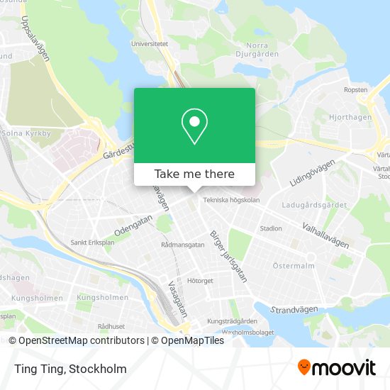 Ting Ting map