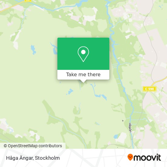 Håga Ängar map