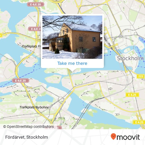 Fördärvet map