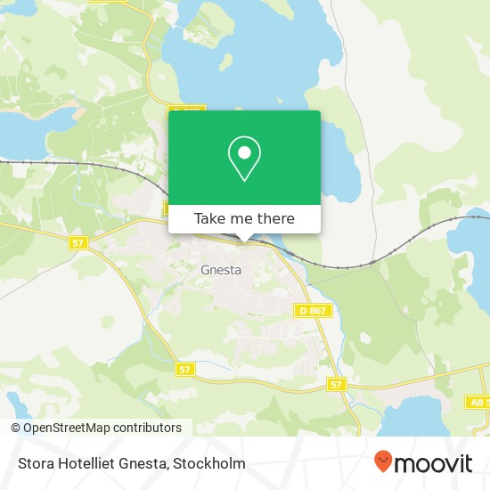 Stora Hotelliet Gnesta map