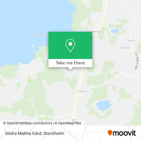 Södra Malma Gård map