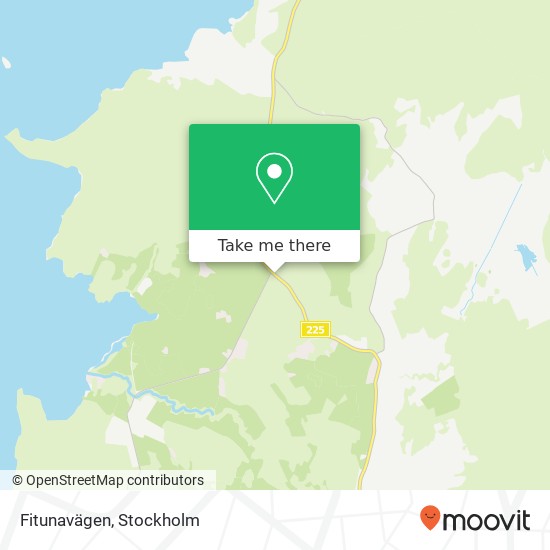 Fitunavägen map