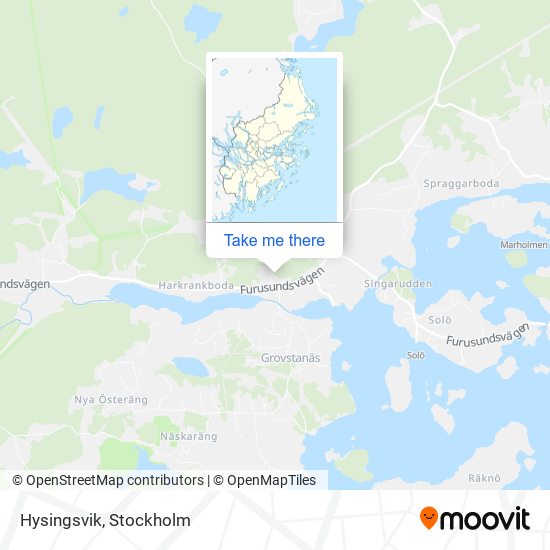 Hysingsvik map