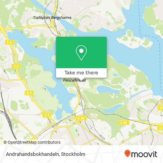 Andrahandsbokhandeln map