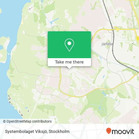 Systembolaget Viksjö map