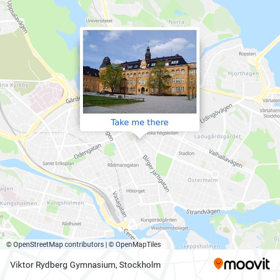 Viktor Rydberg Gymnasium map