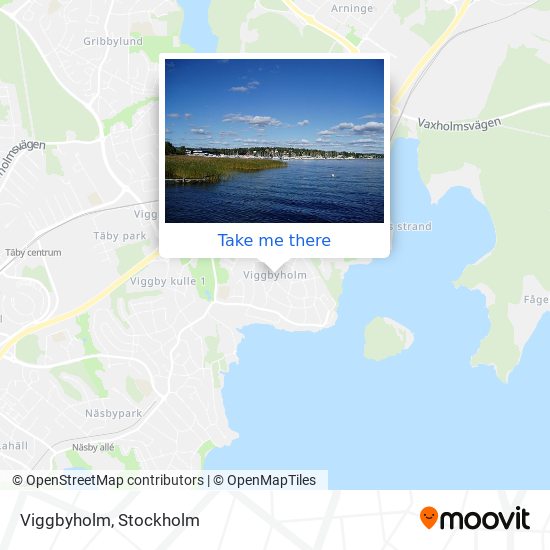Viggbyholm map