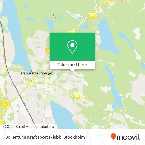 Sollentuna Kraftsportsklubb map