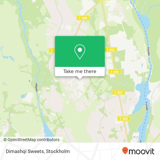 Dimashqi Sweets map