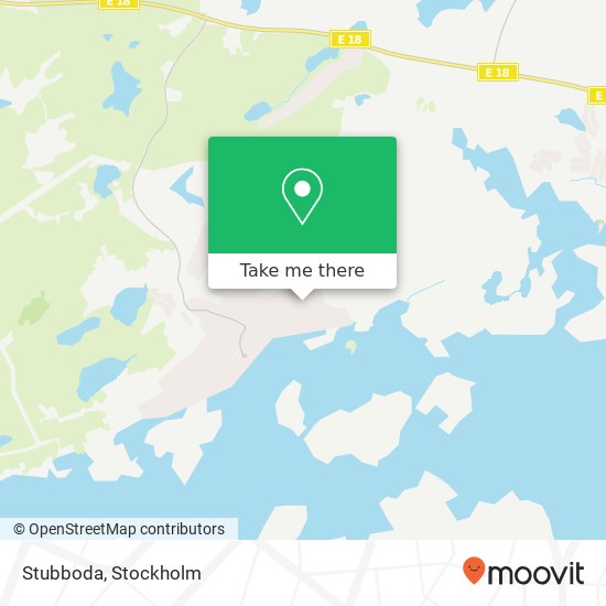 Stubboda map