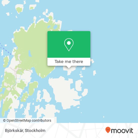 Björkskär map