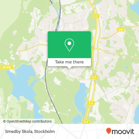 Smedby Skola map