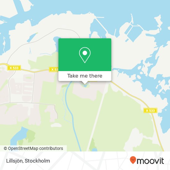 Lillsjön map