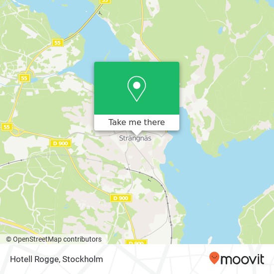 Hotell Rogge map