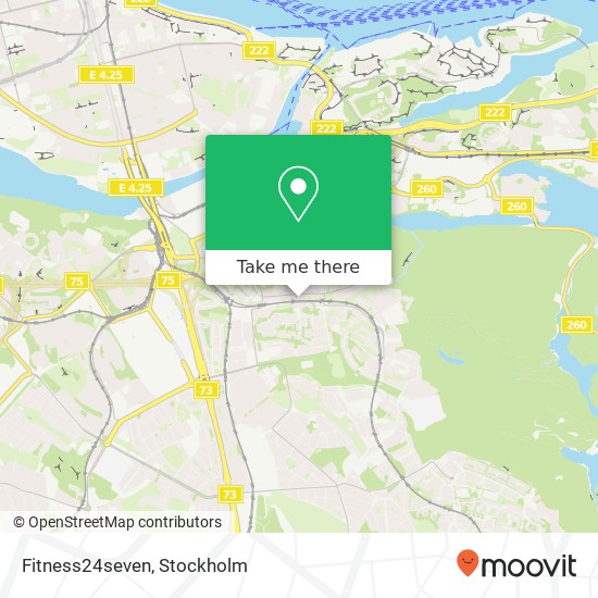 Fitness24seven map