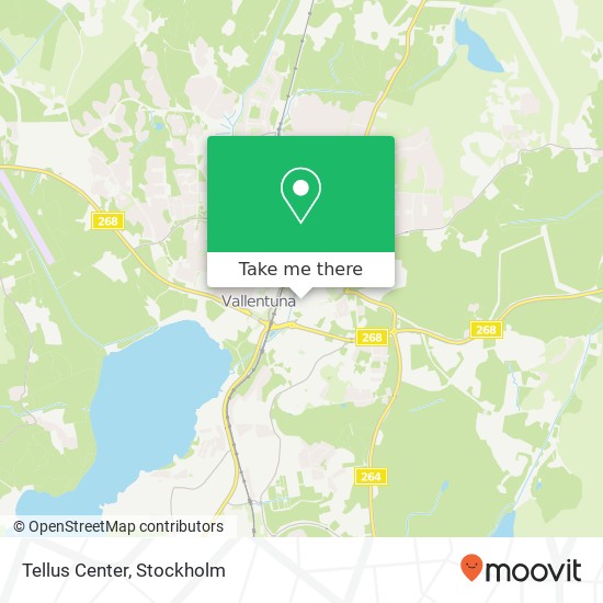 Tellus Center map