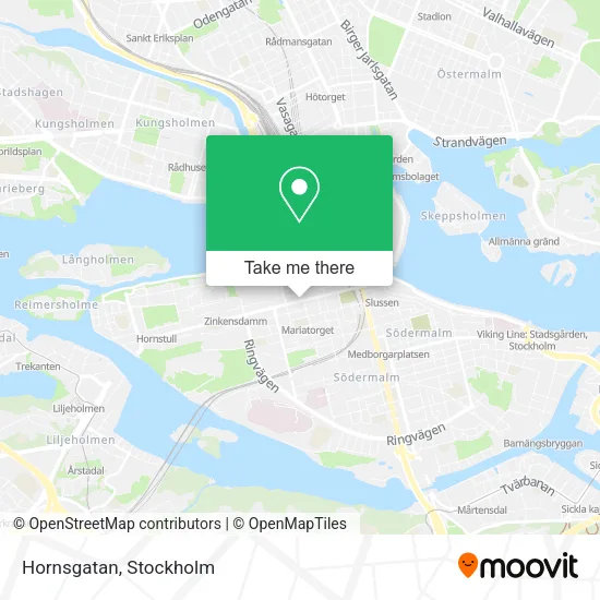 Hornsgatan map