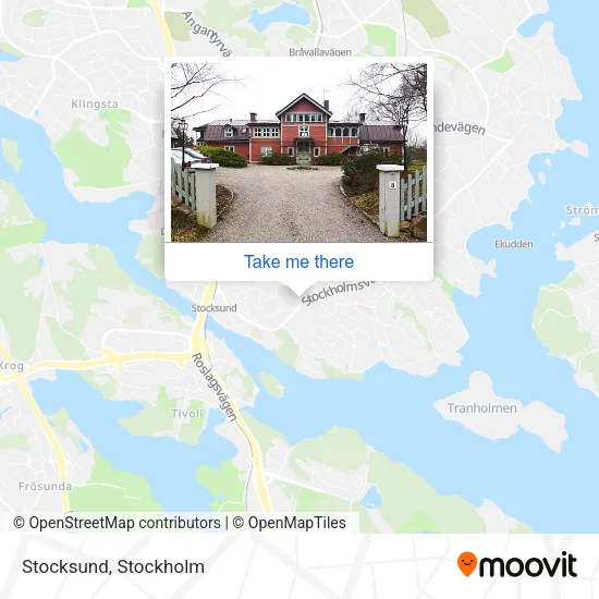 Stocksund map